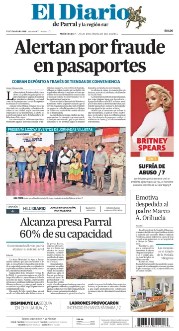 El Diario de Parral - 7 Jul 2021