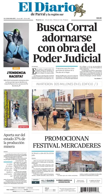 El Diario de Parral - 13 Jul 2021