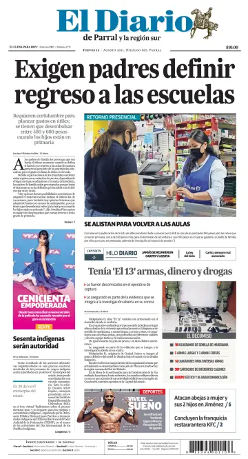 El Diario de Parral - 12 Aug 2021