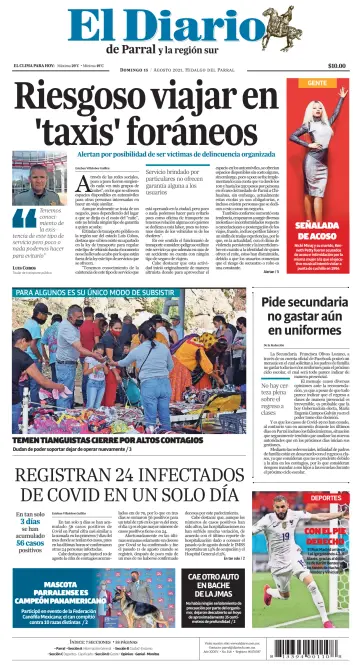 El Diario de Parral - 15 Aug 2021