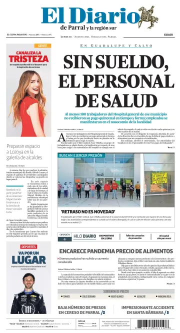 El Diario de Parral - 16 Aug 2021