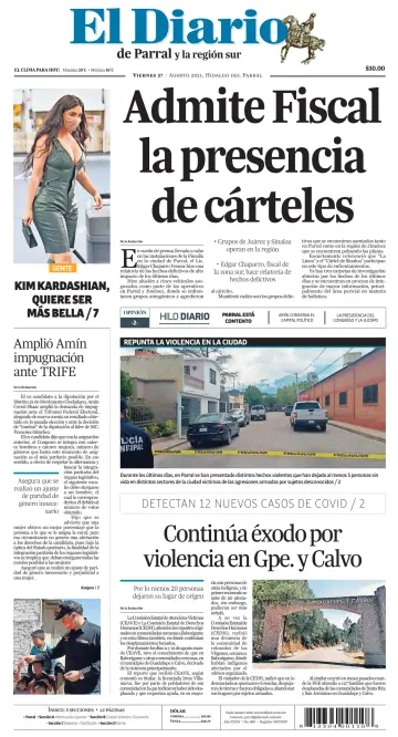 El Diario de Parral - 27 Aug 2021
