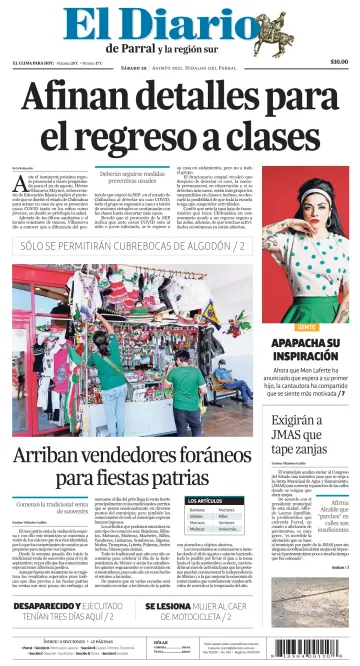 El Diario de Parral - 28 Aug 2021