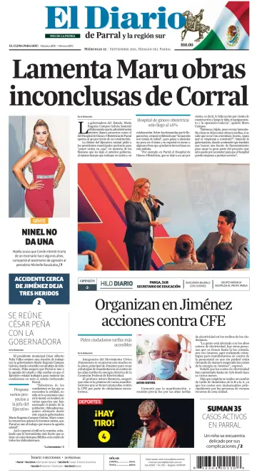 El Diario de Parral - 22 Sep 2021