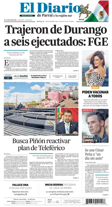 El Diario de Parral - 23 Sep 2021