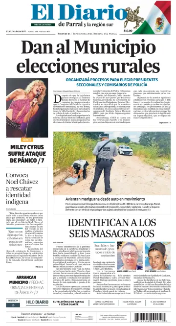 El Diario de Parral - 24 Sep 2021