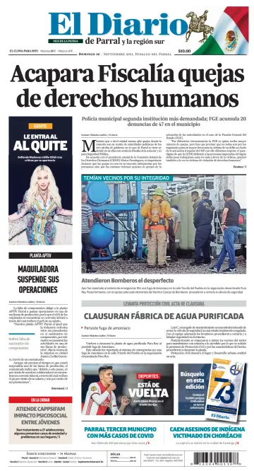 El Diario de Parral - 26 Sep 2021