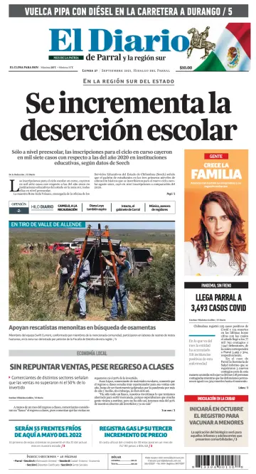 El Diario de Parral - 27 Sep 2021