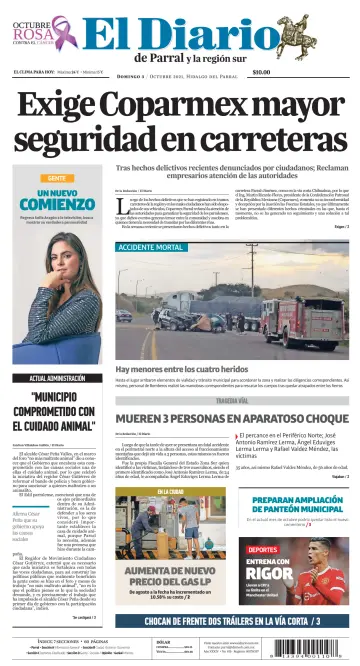El Diario de Parral - 3 Oct 2021