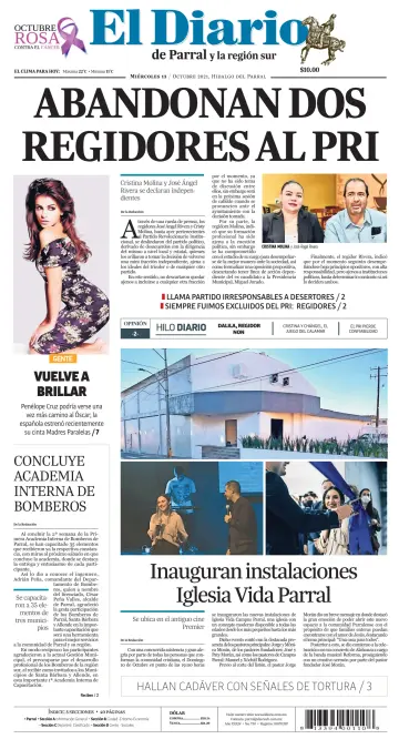El Diario de Parral - 13 Oct 2021