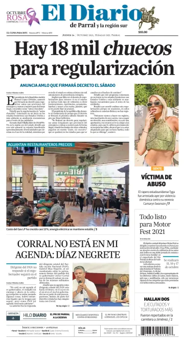 El Diario de Parral - 14 Oct 2021