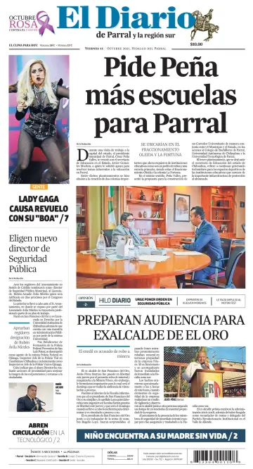 El Diario de Parral - 15 Oct 2021