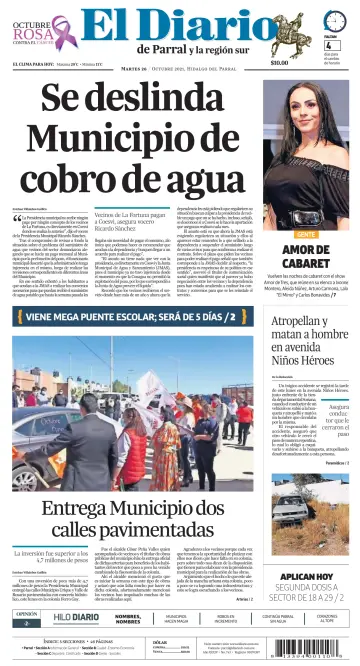 El Diario de Parral - 26 Oct 2021