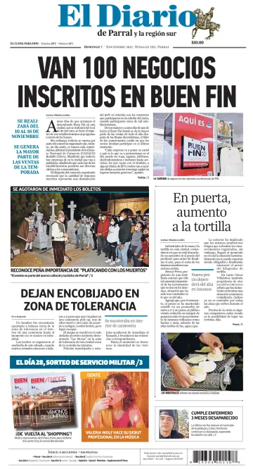 El Diario de Parral - 7 Nov 2021