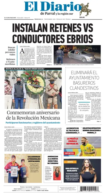 El Diario de Parral - 21 Nov 2021