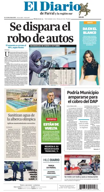 El Diario de Parral - 24 Nov 2021