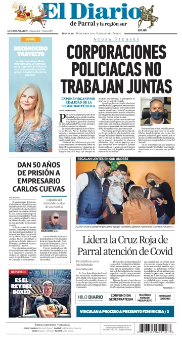 El Diario de Parral - 16 Dec 2021