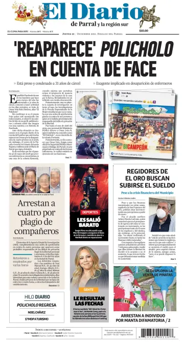El Diario de Parral - 23 Dec 2021