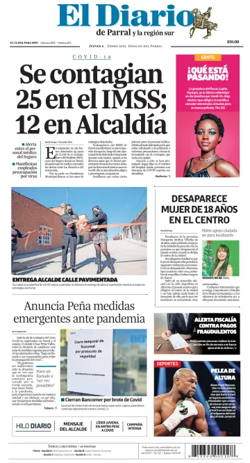 El Diario de Parral - 6 Jan 2022