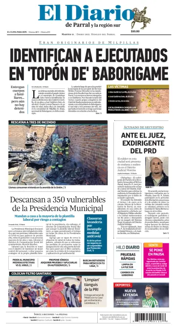 El Diario de Parral - 11 Jan 2022