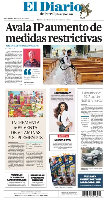 El Diario de Parral - 23 Jan 2022
