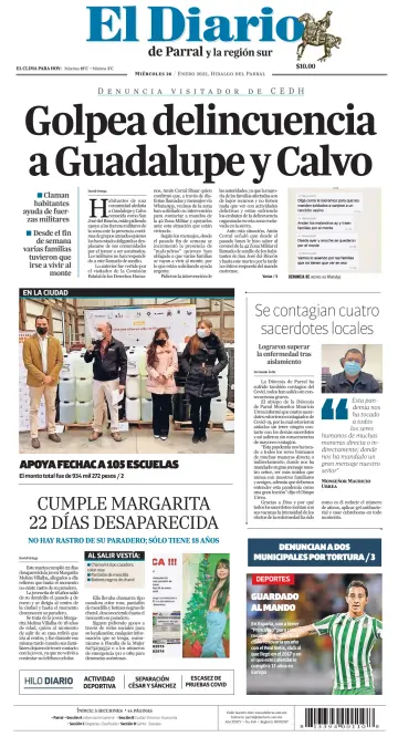 El Diario de Parral - 26 Jan 2022
