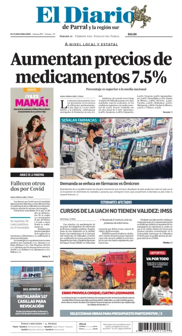 El Diario de Parral - 12 Feb 2022
