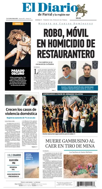 El Diario de Parral - 17 Feb 2022