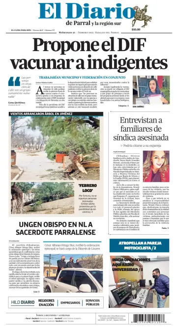El Diario de Parral - 23 Feb 2022