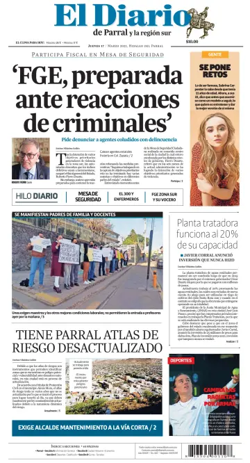 El Diario de Parral - 17 Mar 2022