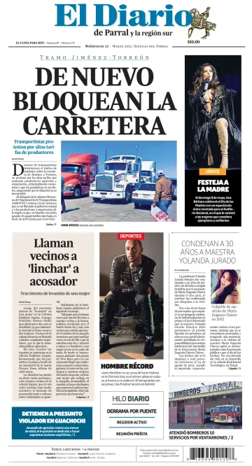 El Diario de Parral - 23 Mar 2022