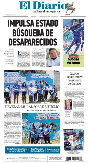 El Diario de Parral - 3 Apr 2022