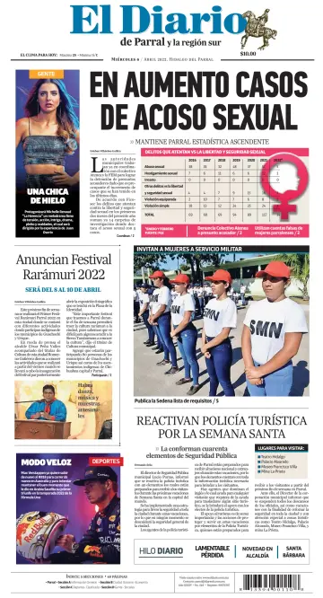 El Diario de Parral - 6 Apr 2022