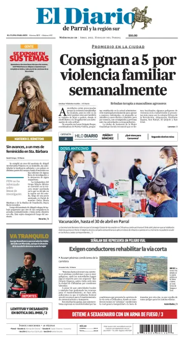 El Diario de Parral - 20 Apr 2022