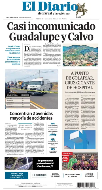 El Diario de Parral - 22 Apr 2022