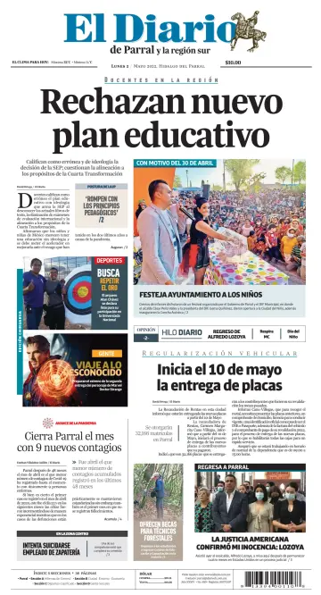 El Diario de Parral - 2 May 2022