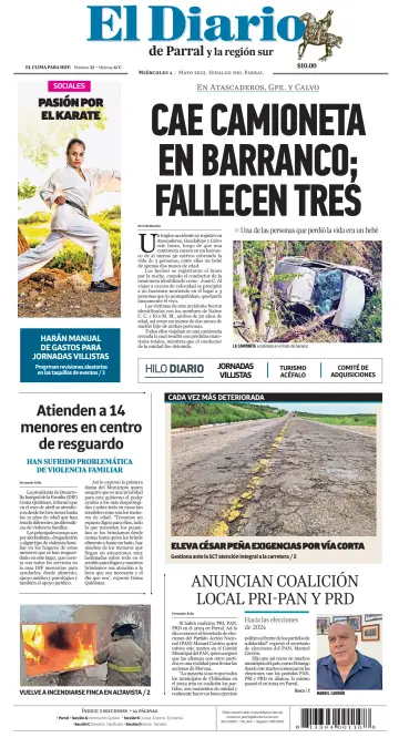 El Diario de Parral - 4 May 2022