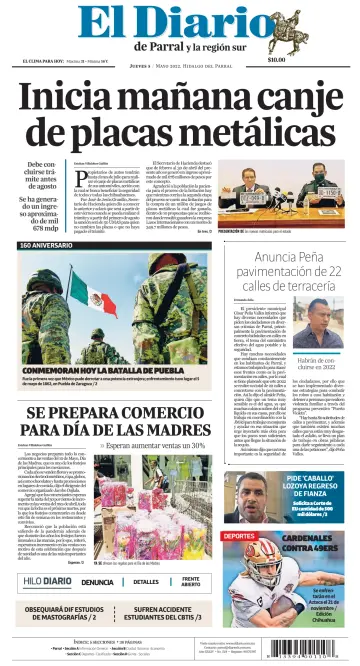 El Diario de Parral - 5 May 2022