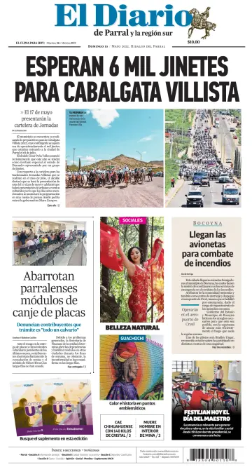 El Diario de Parral - 15 May 2022