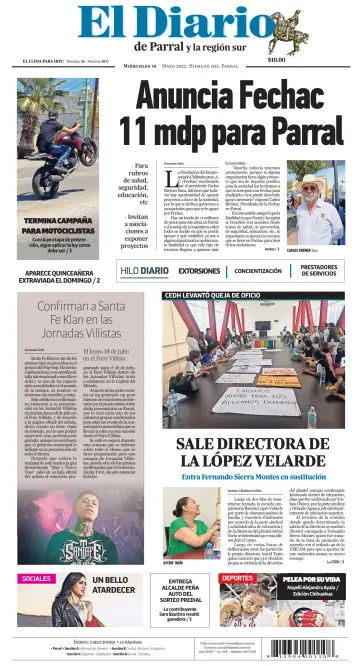 El Diario de Parral - 18 May 2022