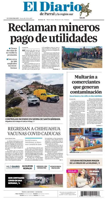 El Diario de Parral - 19 May 2022