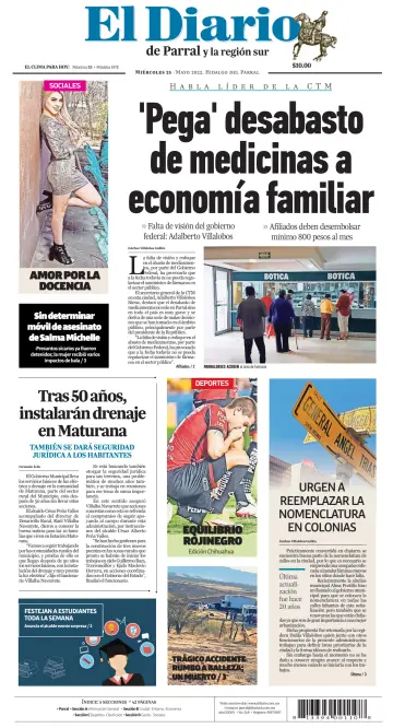El Diario de Parral - 25 May 2022