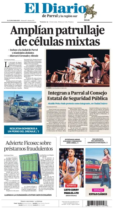 El Diario de Parral - 10 Juni 2022