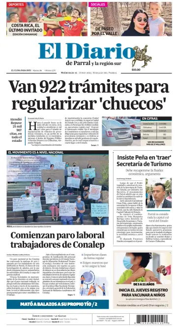 El Diario de Parral - 15 jun. 2022