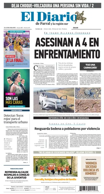 El Diario de Parral - 20 6月 2022