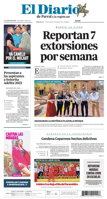 El Diario de Parral - 25 jun. 2022