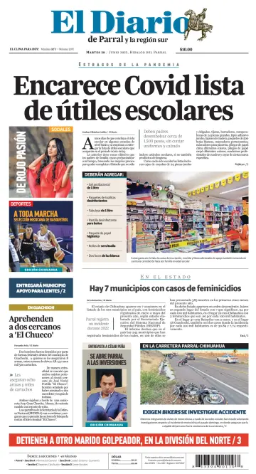 El Diario de Parral - 28 6월 2022