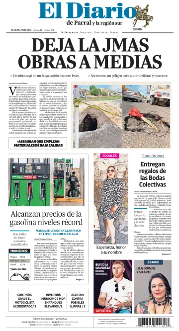 El Diario de Parral - 29 6月 2022