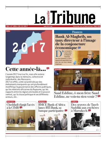 La Nouvelle Tribune - 28 Dec 2017