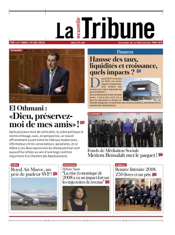 La Nouvelle Tribune - 15 Feb 2018